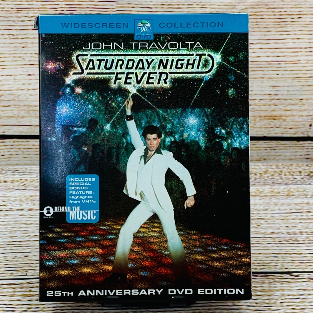 Saturday Night Fever‎ [1977 Reissue DVD] 25th Anniversary Widescreen